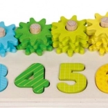 Goki jeu de tri avec engrenages – apprendre à compter