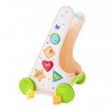 Multifunctional Wooden Walker for Children