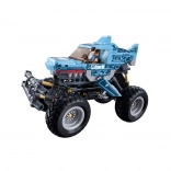 Sluban Power Bricks Tout-terrain à remontoir Requin Bleu