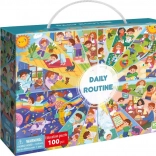 Puzzel Dagelijkse Routine 100 stukjes