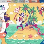 Ravensburger Puzzle & Play: Pirate Adventure 2×24 pieces