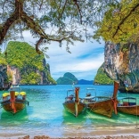 Puzzel 1500 stukken Thailand Prachtige Baai