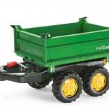 Aanhanger met kiepbare mega-opbouw voor tractor