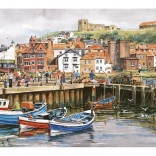 Gibsons panoramische puzzel Whitby, Yorkshire 636 stukjes