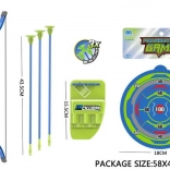 Blue Bow with Arrows and Target, 57 cm