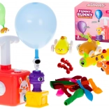 Balloon Launcher with Cars and Bunny Theme – 23-Piece Set