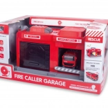Set de jeu de pompiers – garage avec lumières et sons