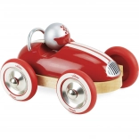 Voiture en bois Roadster vintage rouge