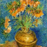 Puzzle Vincent van Gogh: Schwertlilien in einer Kupfervase 1000 Teile