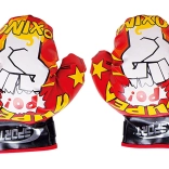 Gants de boxe Rouge-Blanc