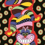 puzzle 500 pièces disney cheshire cat compact