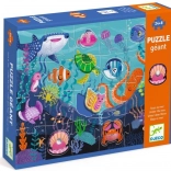Djeco Tactilo Sea puzzle 24 + 8 pieces