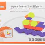 Magnetische mozaïek - geometrische blokken