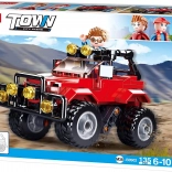 Sluban Town Jeep rouge – jeu de construction 135 pièces