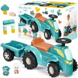 Ride-on tractor with trailer and building blocks ABRICK ÉCOIFFIER