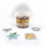 strijkkralen 12.000 stuks in emmer