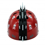 Casque cycliste Pirates rouge - Petit