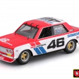 Metalen model Bburago 1:43 BRE Datsun 510 raceauto