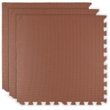 HUMBI Foam Mat 180 × 60 cm – large waterproof puzzle, child-safe, 3 pcs, brick