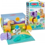 Houten bouwset safari-dieren 34 delen MELISSA & DOUG
