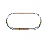 PIKO railsset E voor parallel spoor H0