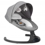 MoMi Kenani electric baby swing, dark grey