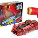 Rock Buggy antizwaartekracht RC auto met laser 15 cm rood