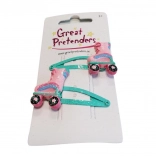 Ice skate hair clips for little princesses