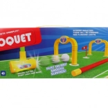 Lichtgevende kinder-croquetset met stok en poorten