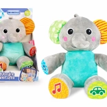 Interactieve pluchen olifant voor kinderen