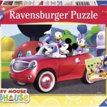 Puzzle Ravensburger Mickey Mouse avec ses amis 2x12 pièces
