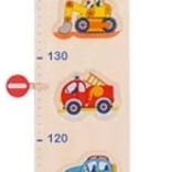 toise en bois à motif de véhicules GOKI