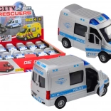 Police car 1:32 with opening doors, lights, and sounds