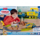 Coffret avec locomotive à piles Thomas et ses Amis : Amis au travail