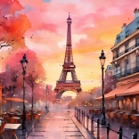 Puzzel Parijs en de Grote Dame 1000 stukjes