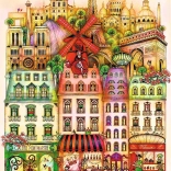 Puzzle TREFL Premium Plus Minuit à Paris 1000 pièces