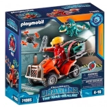 PLAYMOBIL Dragons : Les Neuf Royaumes Icaris ATV & Phil – set avec figurines et dragon