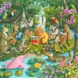 RAVENSBURGER Puzzel Regenwoudkapel XXL 100 stukjes