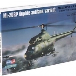 Plastic model van de Mi-2 Hoplite-helikopter – antitankversie