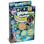 Brainstorm Wall Stickers Glow-in-the-Dark Stars and Planets