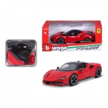 Ferrari SF90 Stradale Automodel rood 1:24 Bburago