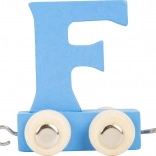 houten trein alfabet – letter F
