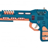 Puzzle 3D en bois - loup avec élastiques de tir