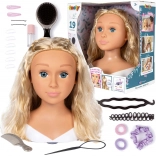 Styling Head for Hairdressing with Accessories SMOBY