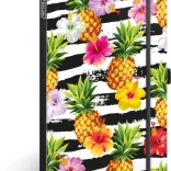Ruled A5 Notebook with Pineapple Motif