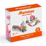 Bouwset Mini Waffle Constructor 140 stuks – roze