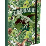 BAAGL Folder for School Notebooks A4 Dinosaur