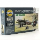 Modellflugzeug Hawker Hurricane MK.II HI TECH 1:72