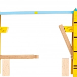 Houten ophaalbrug Tower Bridge PADDINGTON voor houten treinbanen