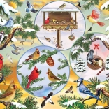 Puzzle Cobble Hill Zauber der Vögel im Winter 500 Teile